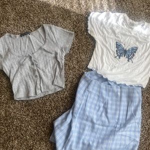 BRANDY MELVILLE URBAN OUTFITTERS BUNDLE 4 PIECES